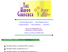 Tablet Screenshot of happygardener.com